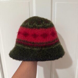Women's Felted Wool Hat -- One Size